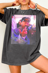 Women's Chris Brown Breezy Tour Tee with Bold Graphic