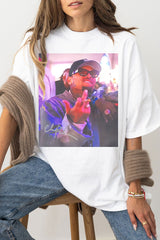 Women's Chris Brown Breezy Tour Tee with Bold Graphic