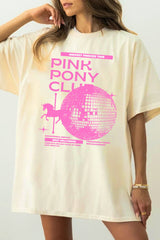 Women’s Pink Pony Club T-Shirt Chappell Roan LGBT Support